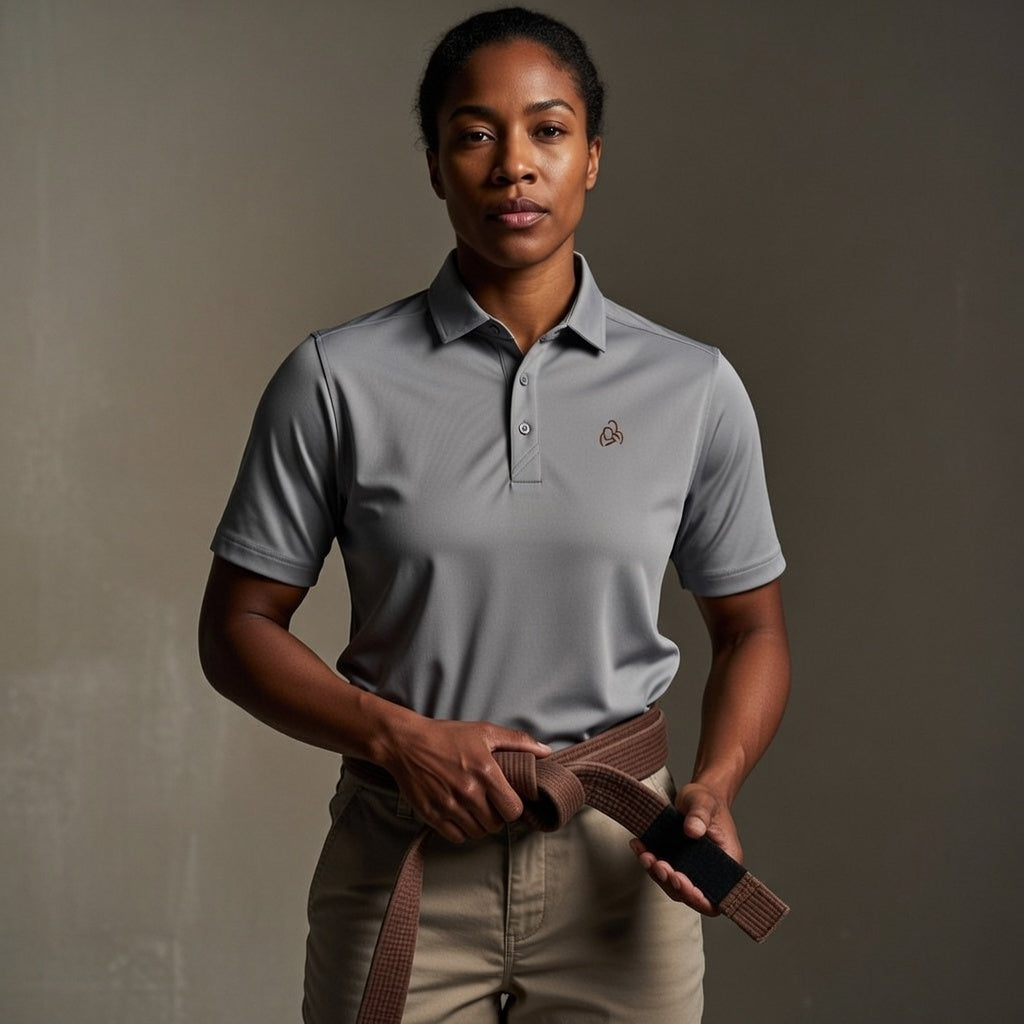 Ladies Brown Ranked Logo