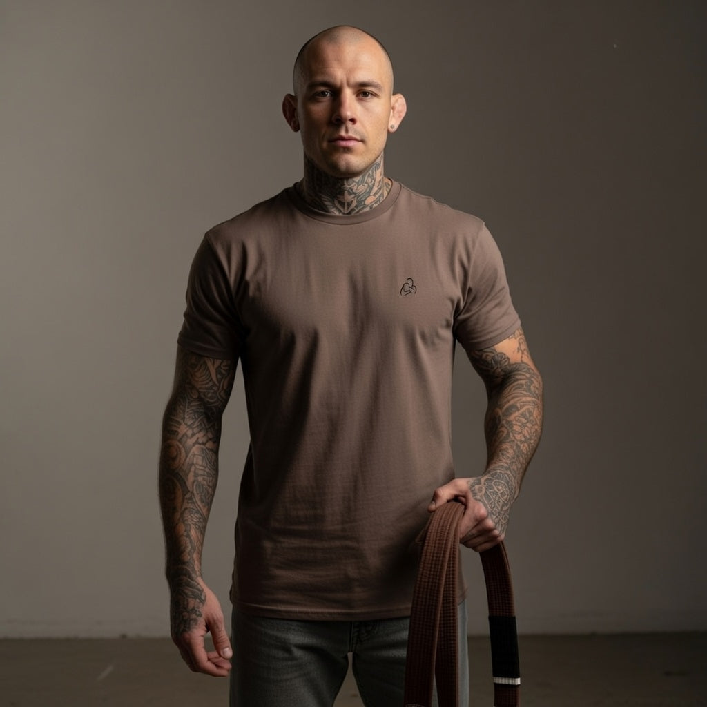 Brown Progression Tee