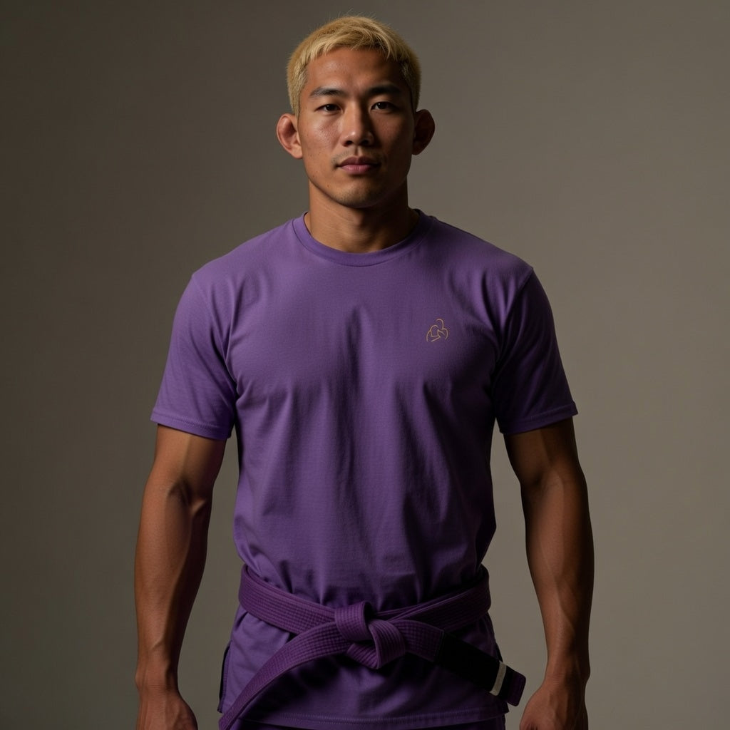 Purple progression tee