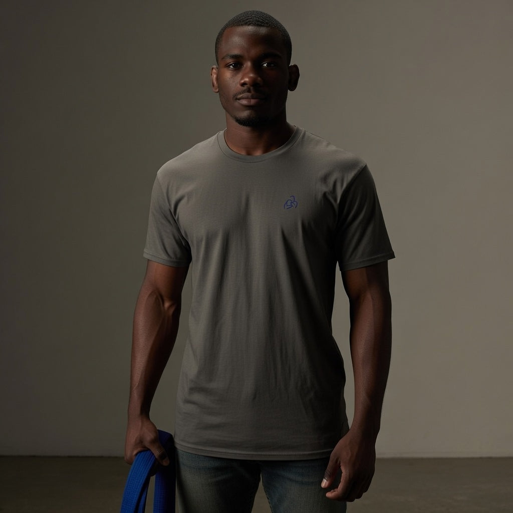 Blue Ranked Logo Tee