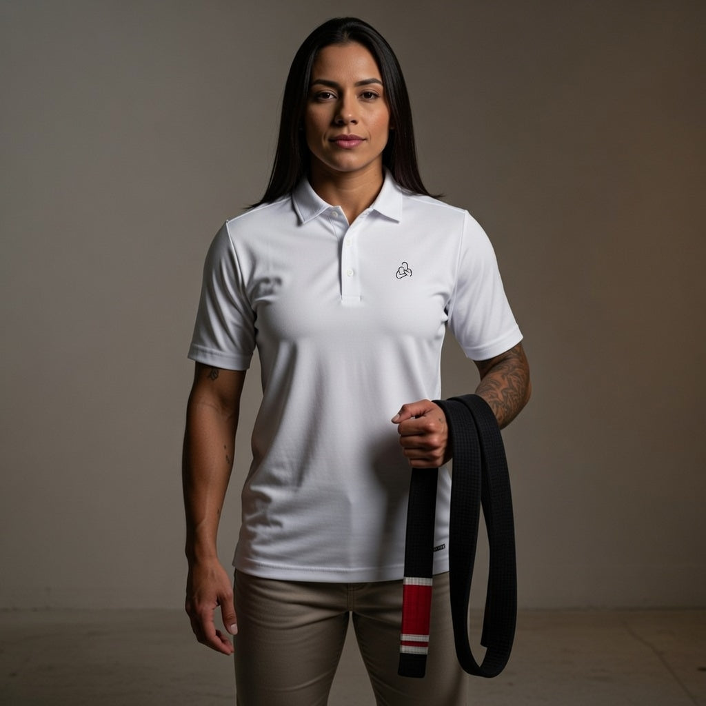 Ladies Black Ranked Logo