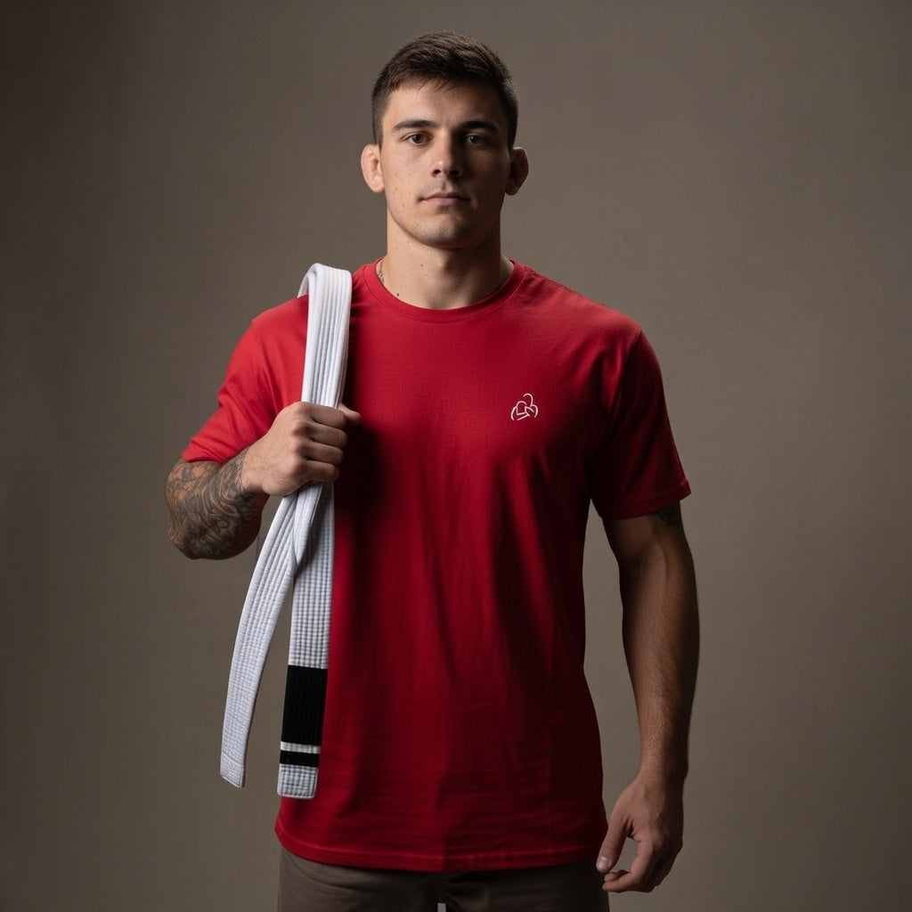 White Ranked Logo Tees